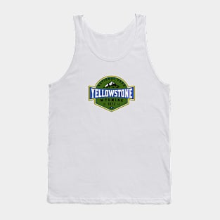 Yellowstone National Park Wyoming Camping Hiking Climbing Tank Top